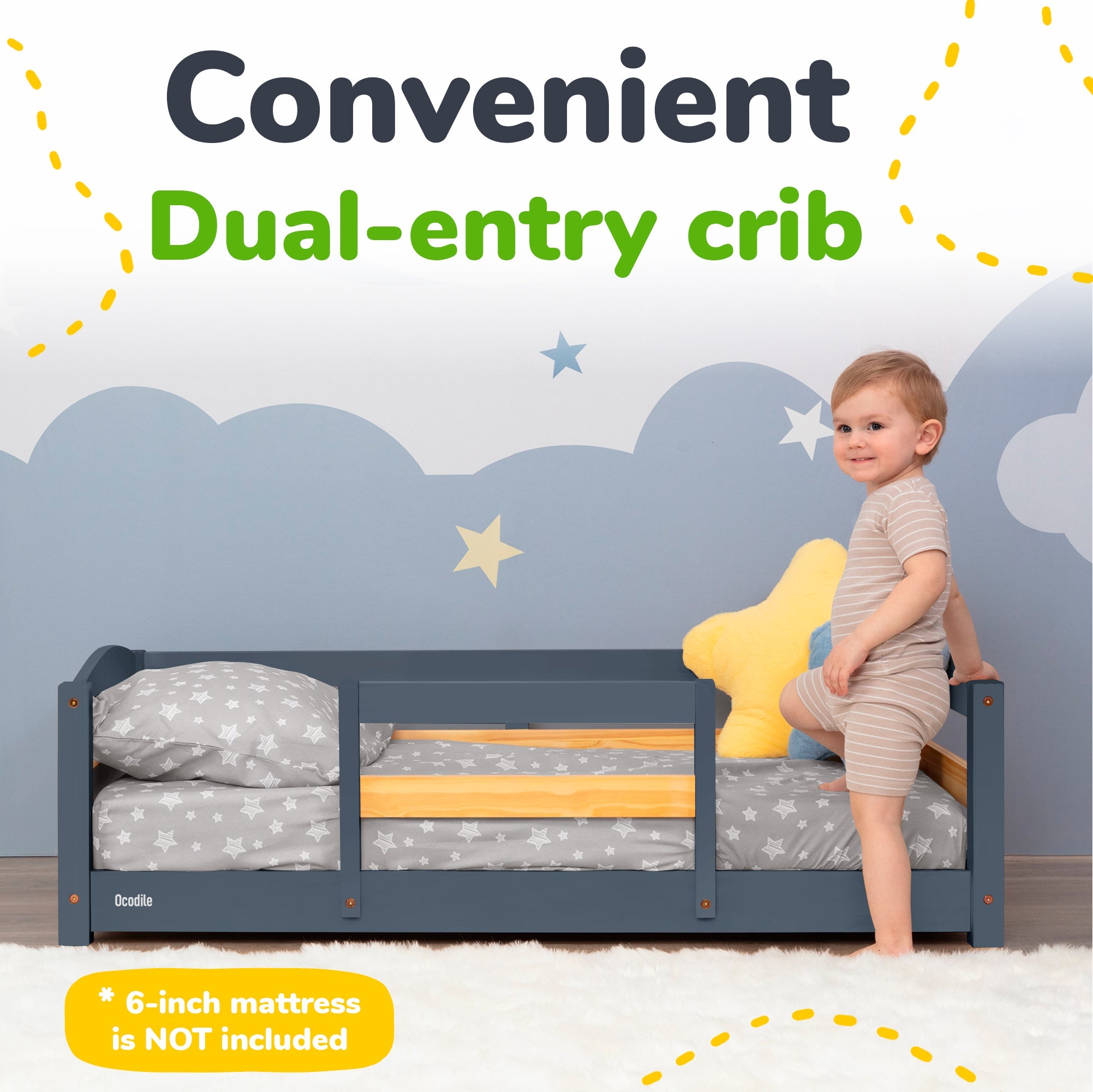 Floor Bed - Crib Size